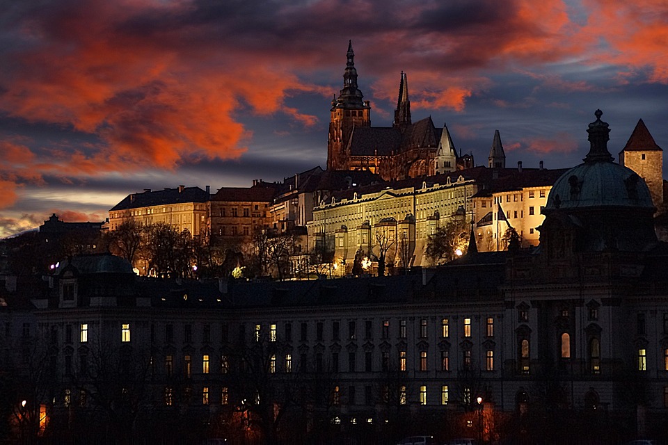 château de Prague